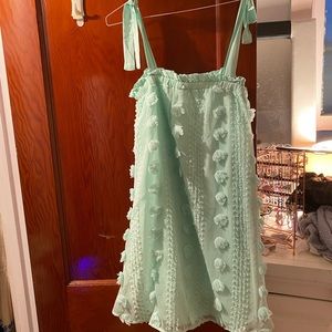 Seafoam mint dress, S, NWOT